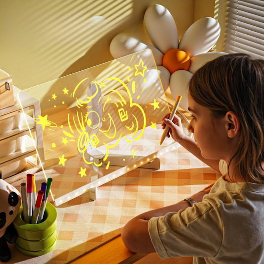 ✨ MagicBoard – Pizarra LED Dibujos - Ilumina la creatividad de los niños 🎅