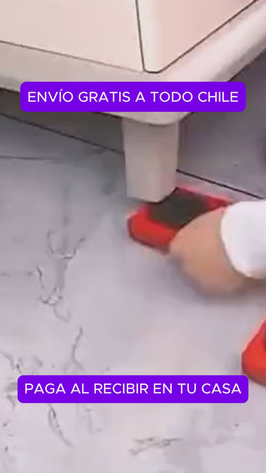 ELEVADOR DE MUEBLES CON RODILLO (300 kilos)